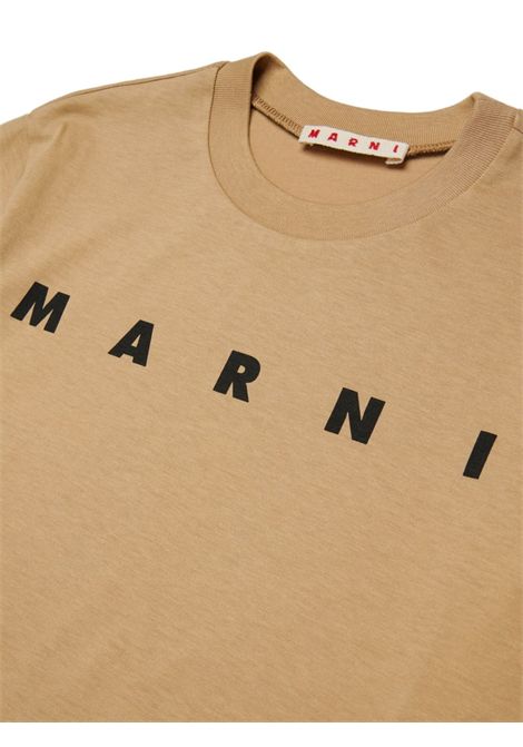 T-shirt con logo MARNI KIDS | M002MV M00RF0M715